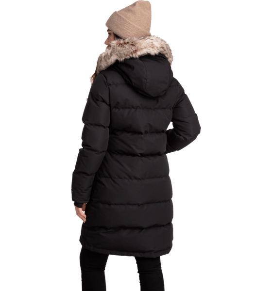 Everest long down parka top